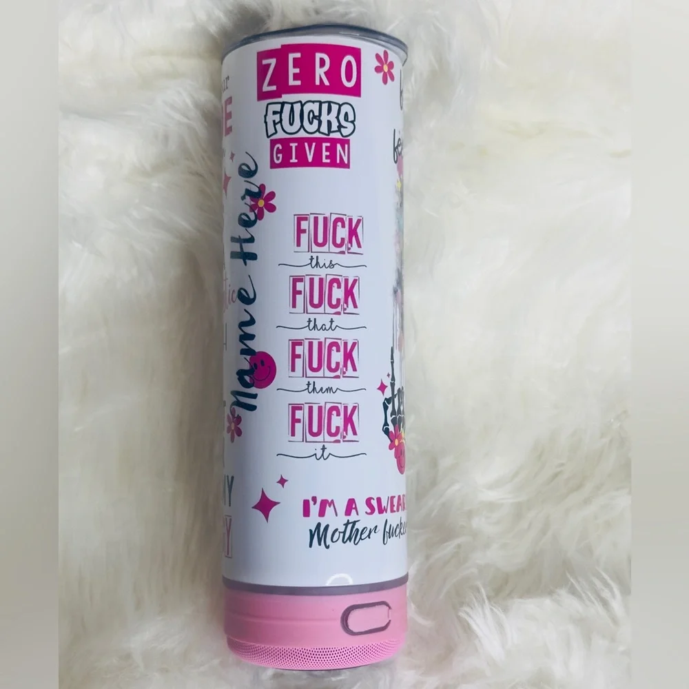 *NEW*‎ 20 oz Bluetooth Sublimated Speaker Tumbler